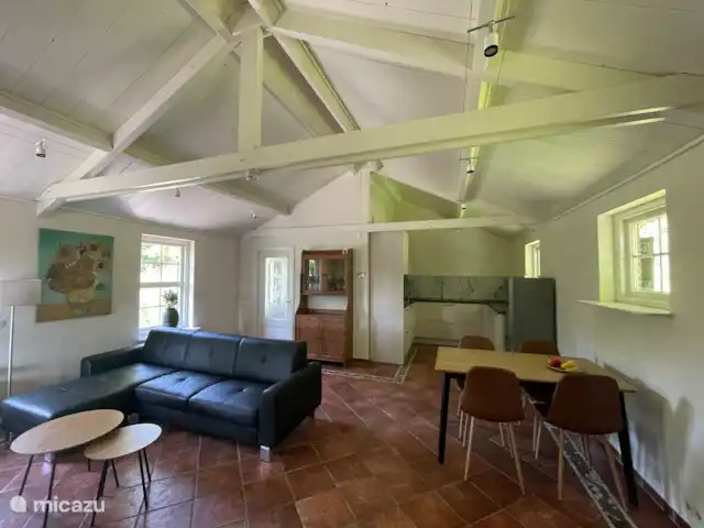 Woonkamer met keuken